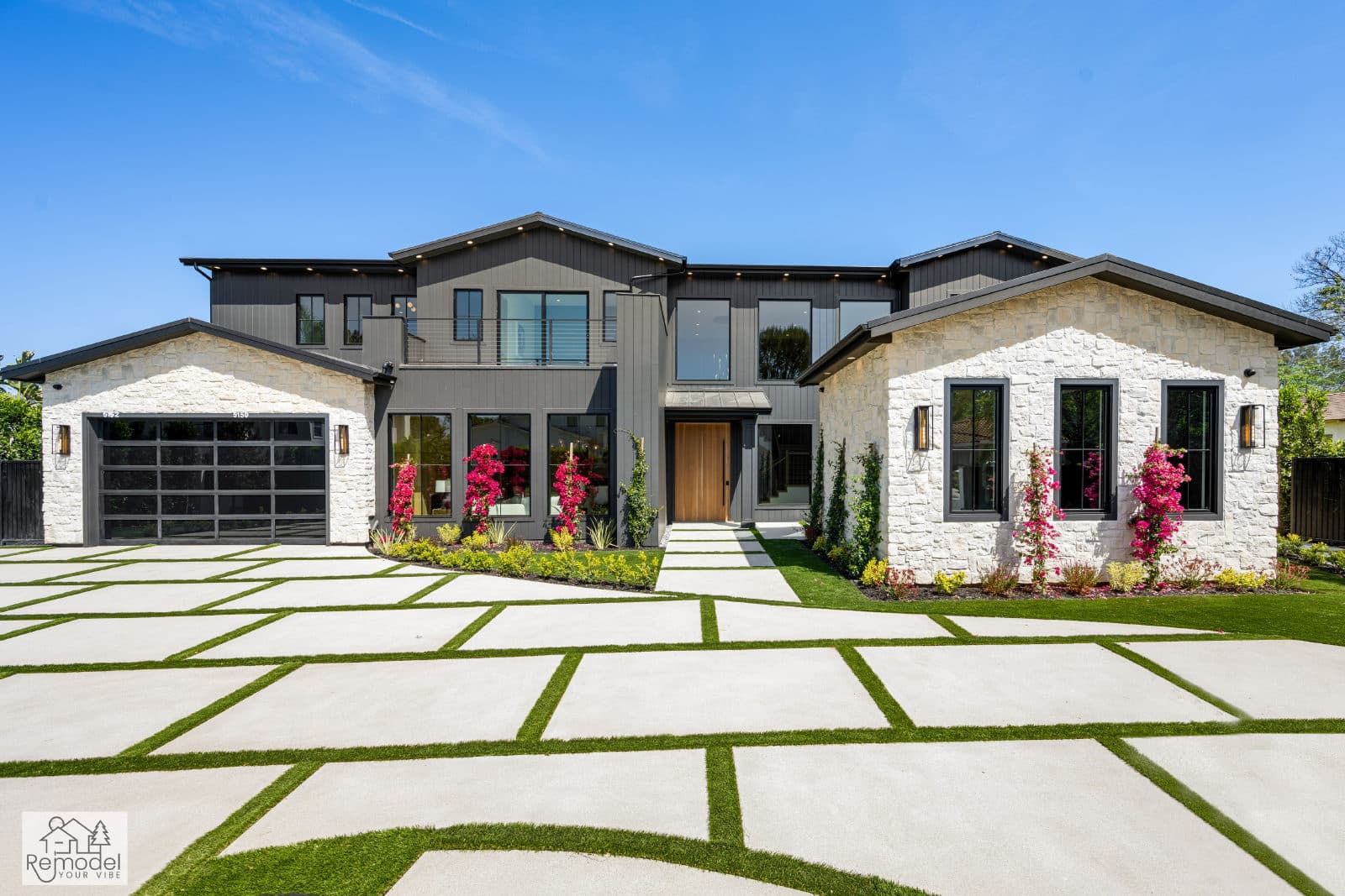 Modern Estate Exterior, view 3
