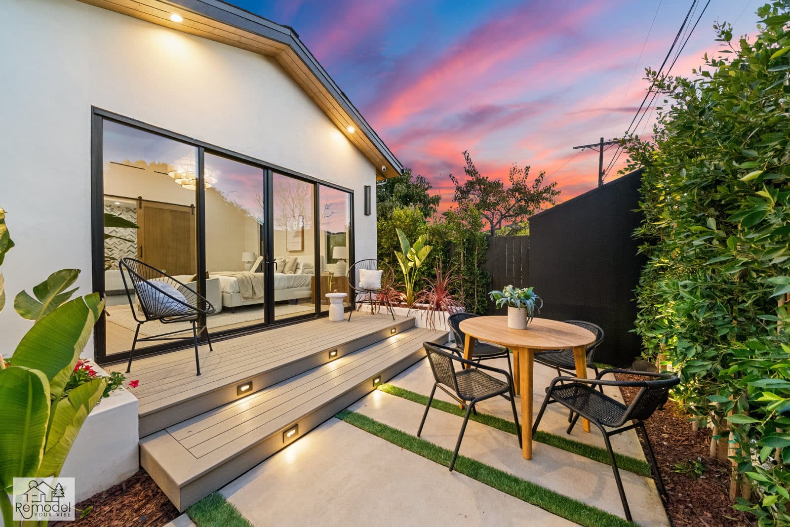 Outdoor Lounge & Fire Feature, view 2